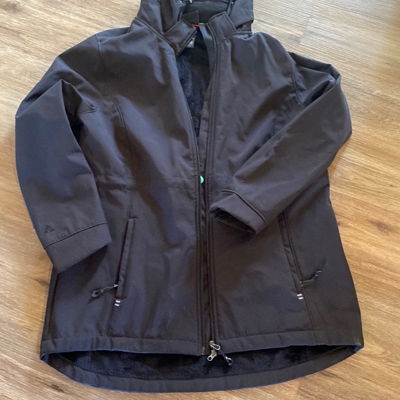 Gerry er Jackets & Coats New Gerry Xl Waterproof Rain Jacket Coat Black Lined Detachable